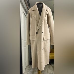 Free People Medium Wool Overcoat